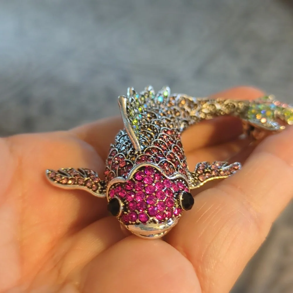 Spectacular Fish Brooch/Pendant - Picture 4 of 5